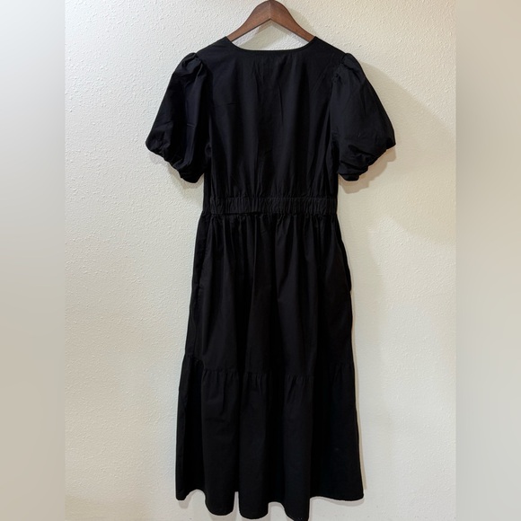 French Connection Black Midi Dress - Picture 5 of 6